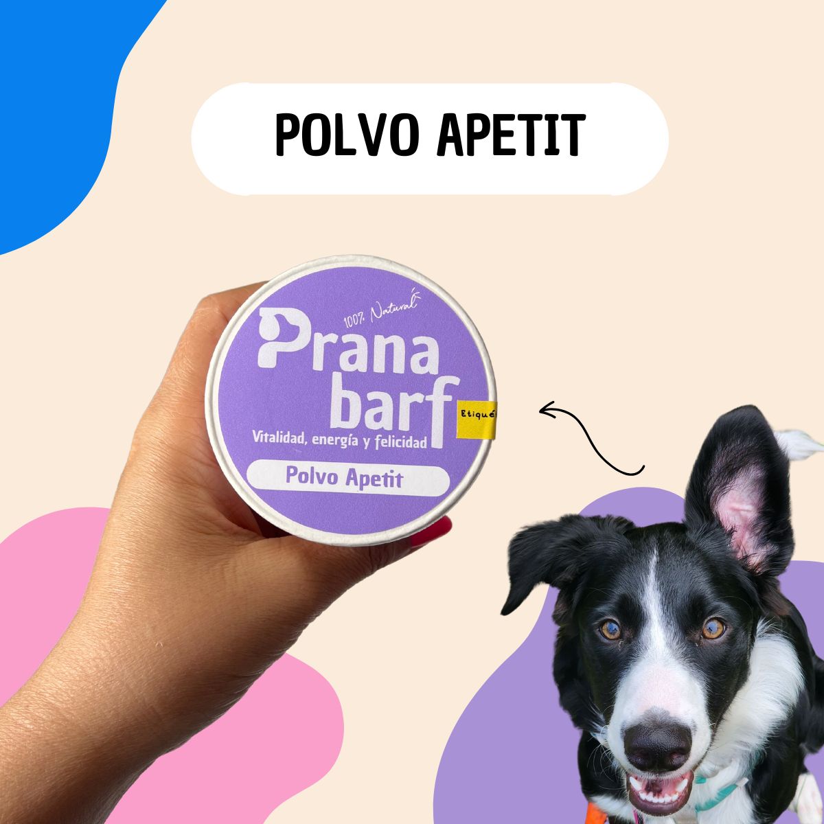 Snacks para perros polvo apetit