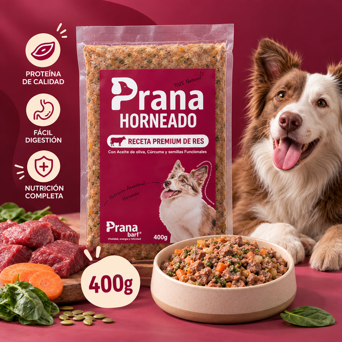 Prana Horneado – Receta Premium de Res
