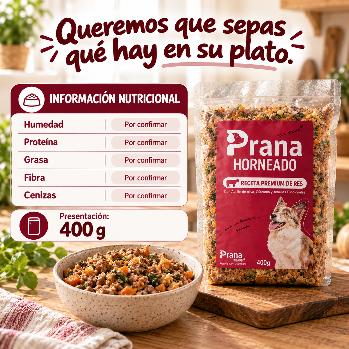 Prana Horneado – Receta Premium de Res