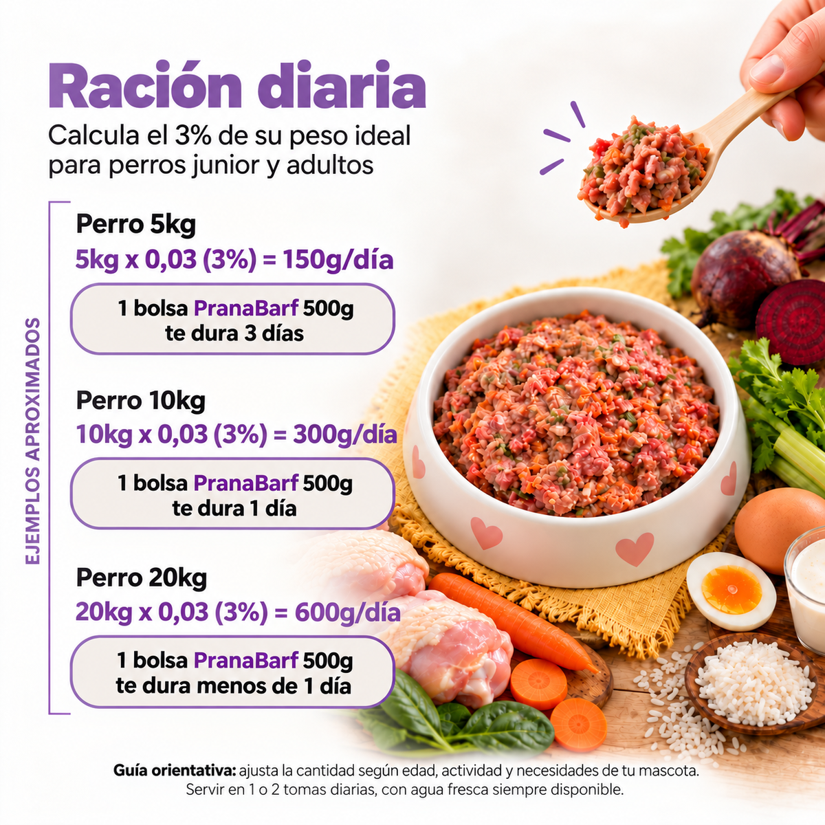 Cordero y Vegetales