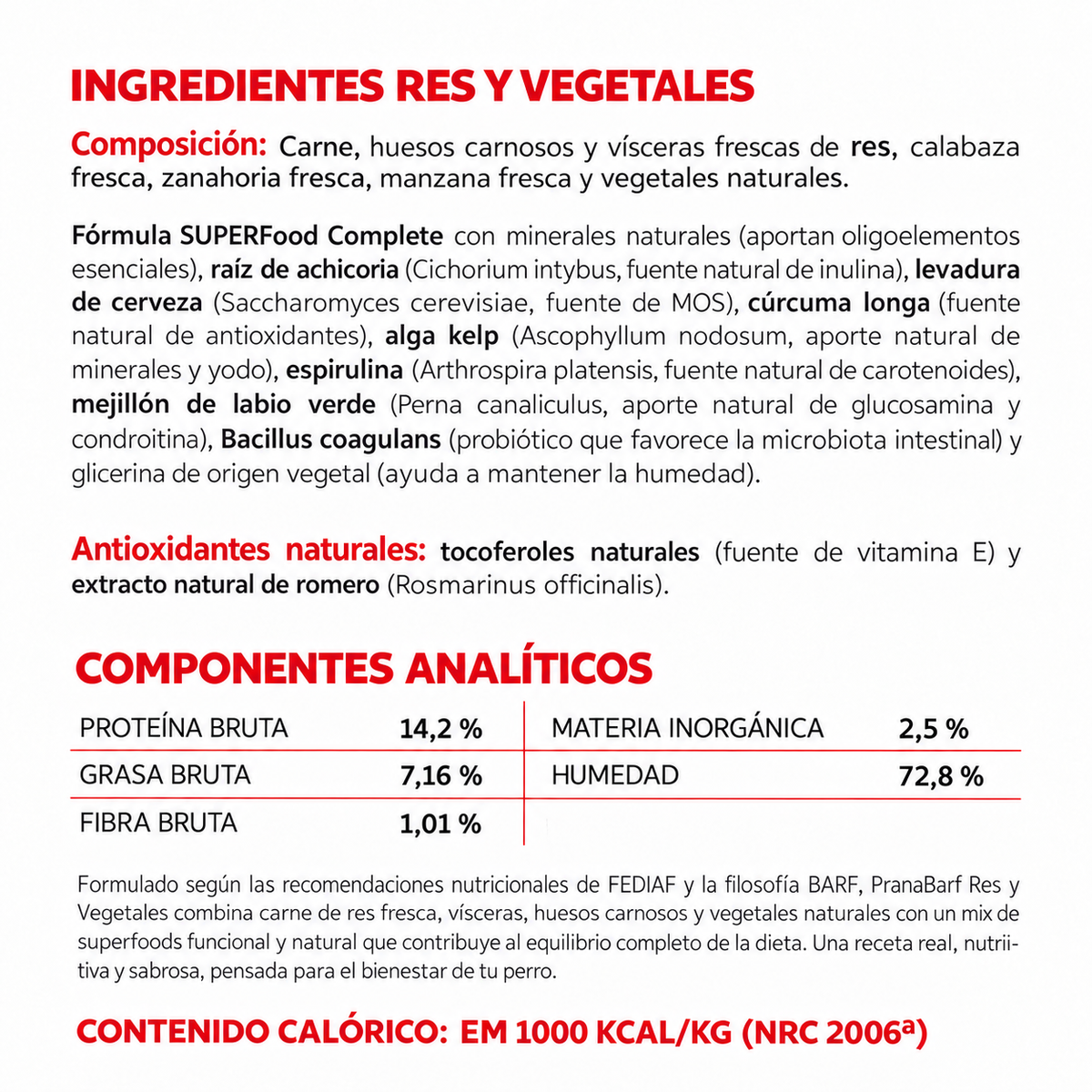 Res y Vegetales