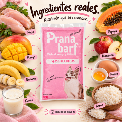 Pollo y Frutas